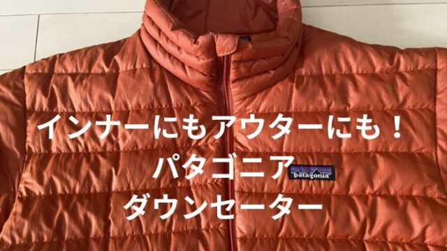 アウターでもインナーでも使える！【パタゴニア ダウンセーター 